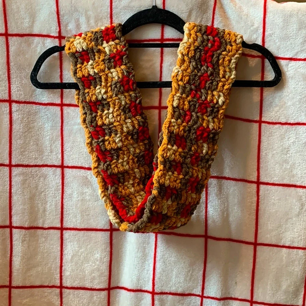Handmade Fall Scarf - Picture 2 of 5